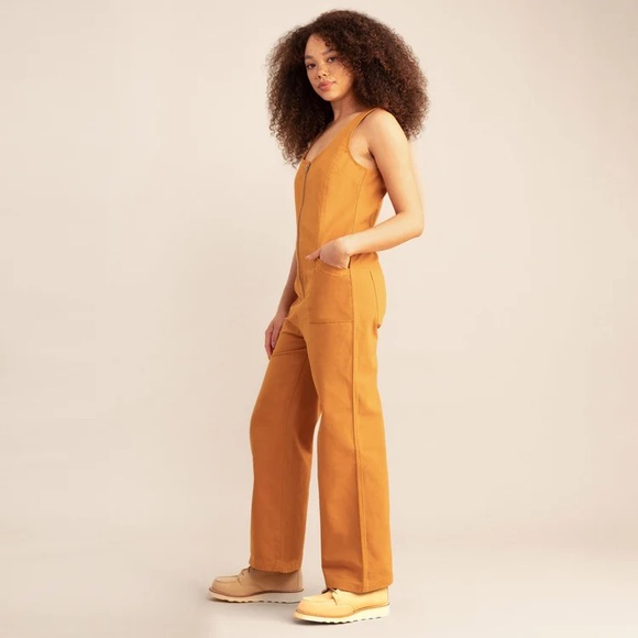Roark yellow jumpsuit - Picture 1 of 8